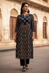 Noor-e-Shyam Royal Printed Cotton Kurti