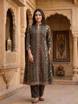 Rang-e-Mehfil Elegant Cotton Kurta Pant Only