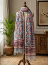 Vintage Floral Breeze kotadoria Dupatta