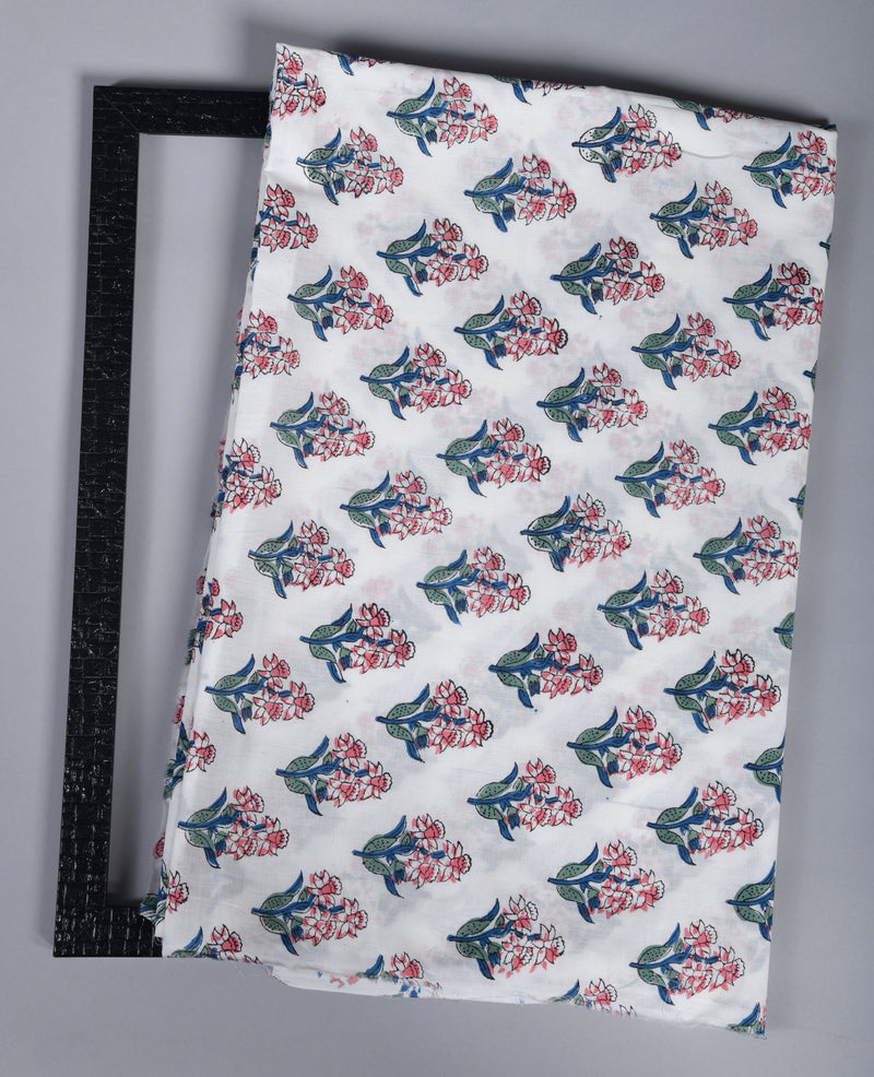Royal Affairs Handblock Unstitched suit set