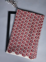 Flower Treasure Handblock Fabric (WIDTH 44 INCHES)