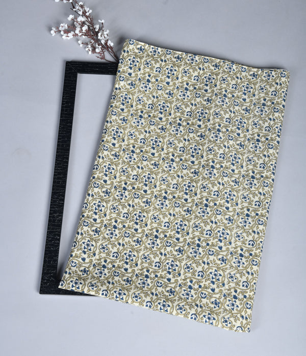 Alluring Handblock Fabric (WIDTH 44 INCHES)