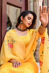 Amala Handpainted Suit Set