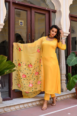 Amala Handpainted Suit Set