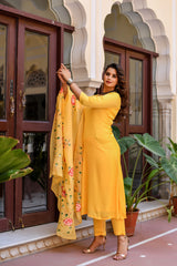 Amala Handpainted Suit Set
