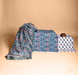 Royal Affairs Handblock Unstitched suit set