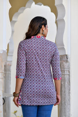 Office wear Cotton Short Kurta