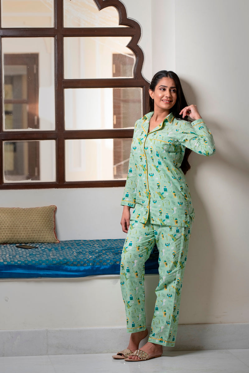 Cozy night suits clearance