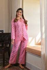 A GOOD TO GO SLEEPY COTTON UNSTITCHED NIGHT SUIT