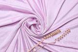 Lavender Purple Solid Silk Fabric