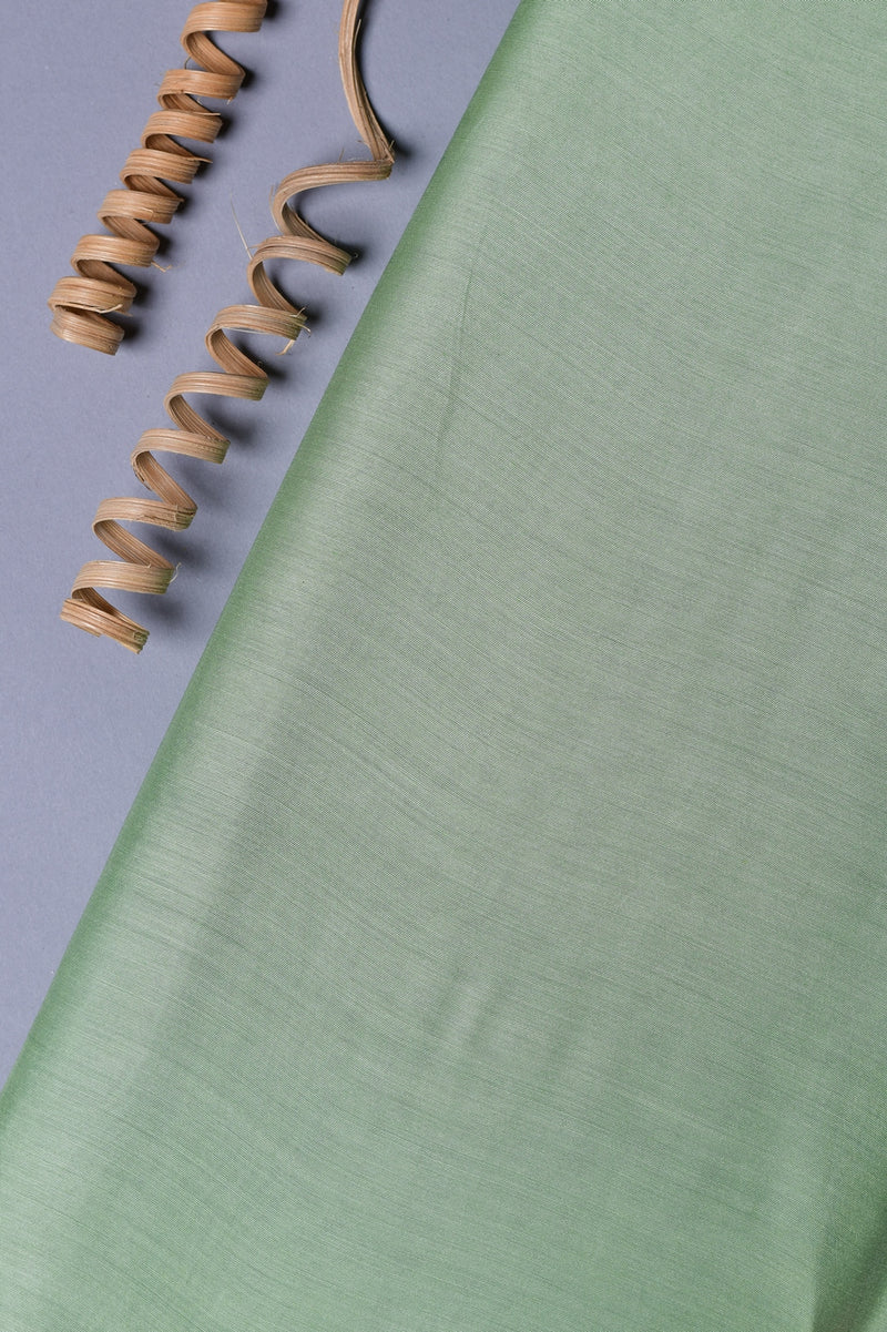 Gorgeous Green Silk Fabric