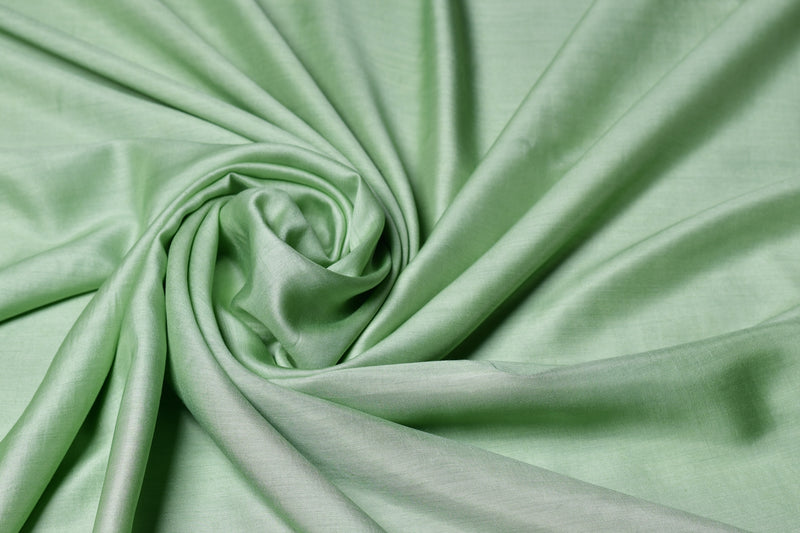 Gorgeous Green Silk Fabric