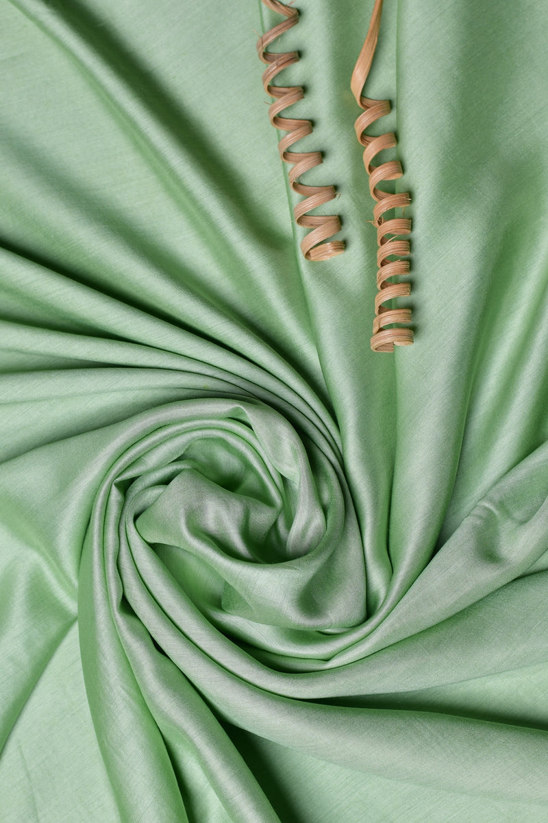 Gorgeous Green Silk Fabric