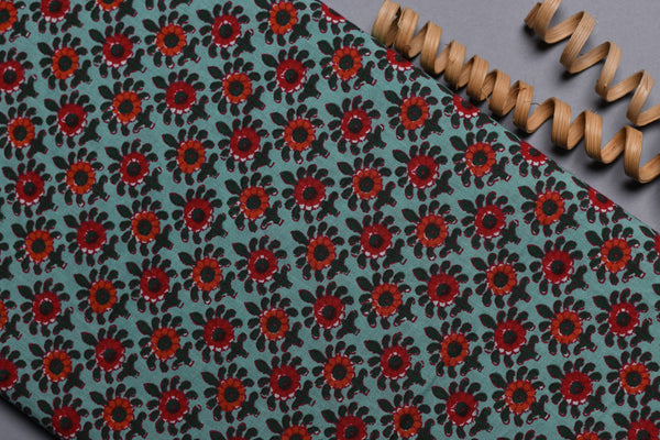 DOWN TO EARTH FLORAL FABRIC (WIDTH 44 INCHES)