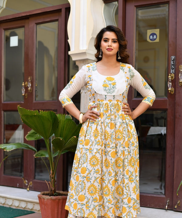 Summer Sunshine Kurta Only