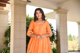 Sienna Handpainted Silk Suit Set