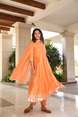 Sienna Handpainted Silk Suit Set