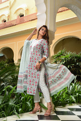 Karuka Lace Detail Suit Set