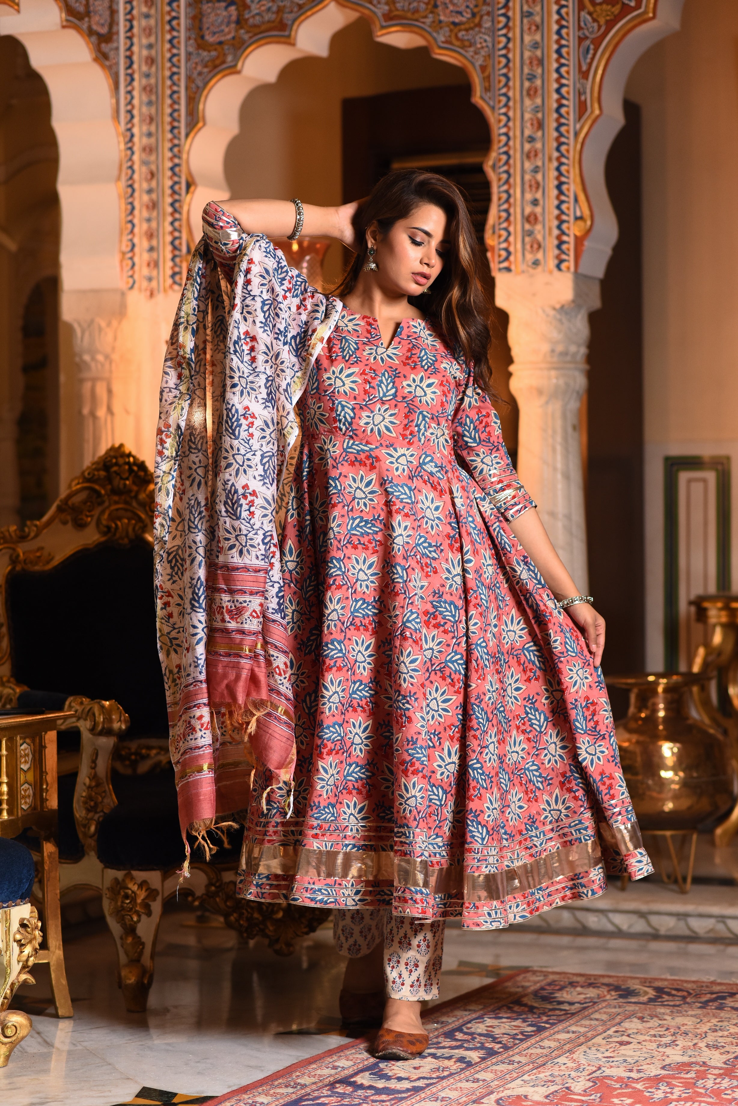 boohoo white and gold dress